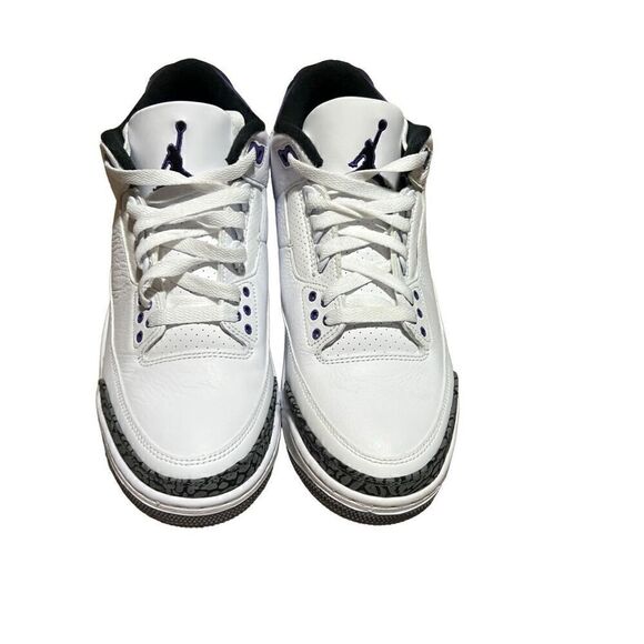 Air Jordan 3 Retro Mid Dark Iris Sz 9.5 READ DESCRIPTION main image 8